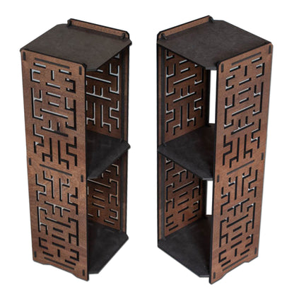 Maze Tower Side Table (set of 2)