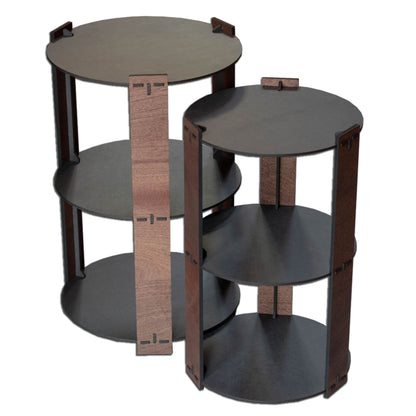 Nested Three-Tier Side Table