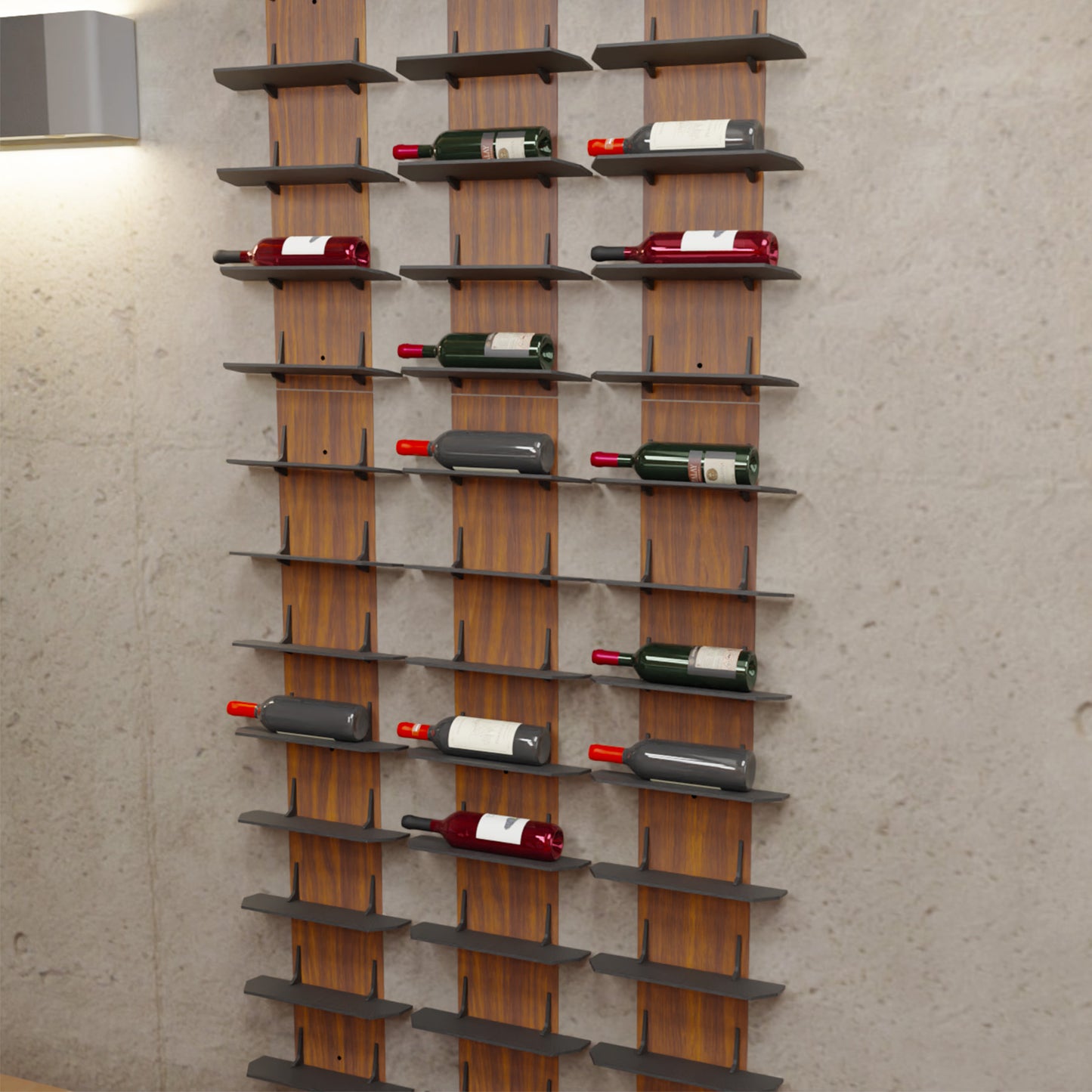 Wall Wine Rack (8 bottles)