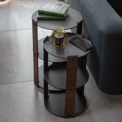 Nested Three-Tier Side Table