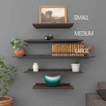 Floating Display Shelves (set of 3)