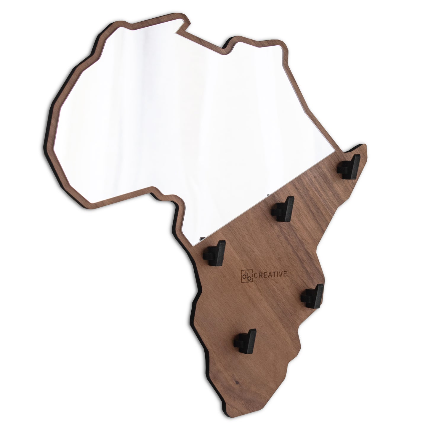 Africa Mirror Key Holder