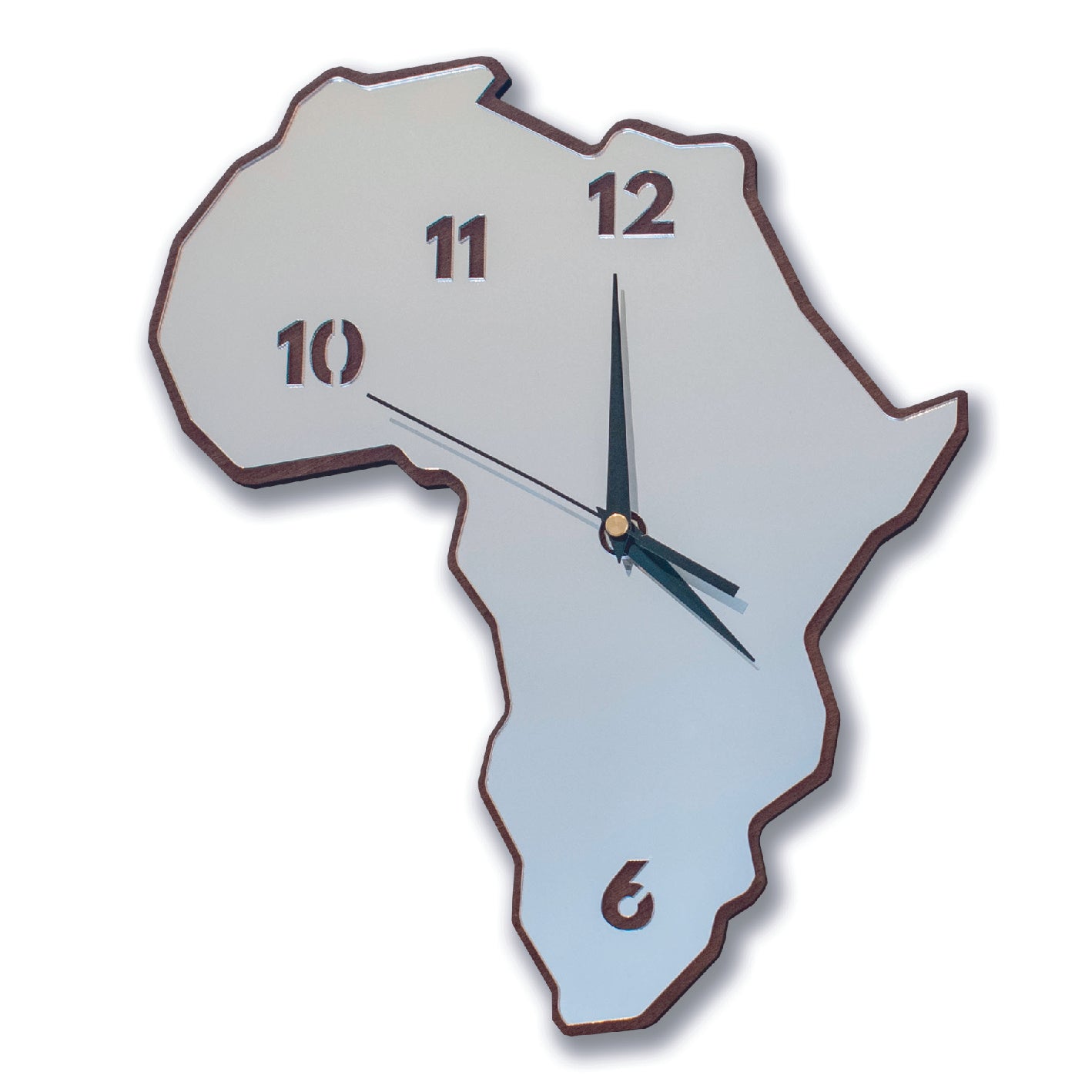 Africa Mirror Clock