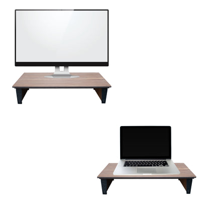Monitor Stand Riser with Phone and Laptop Stand